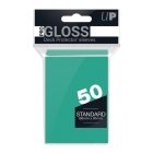 Ultra-Pro-50-Gloss-Deck-Protector-Sleeves-Aqua